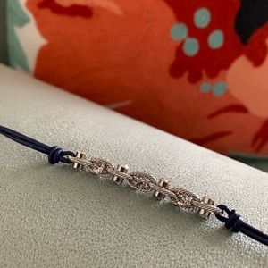 Chloe + Isabel Leather + Crystal Bracelet
